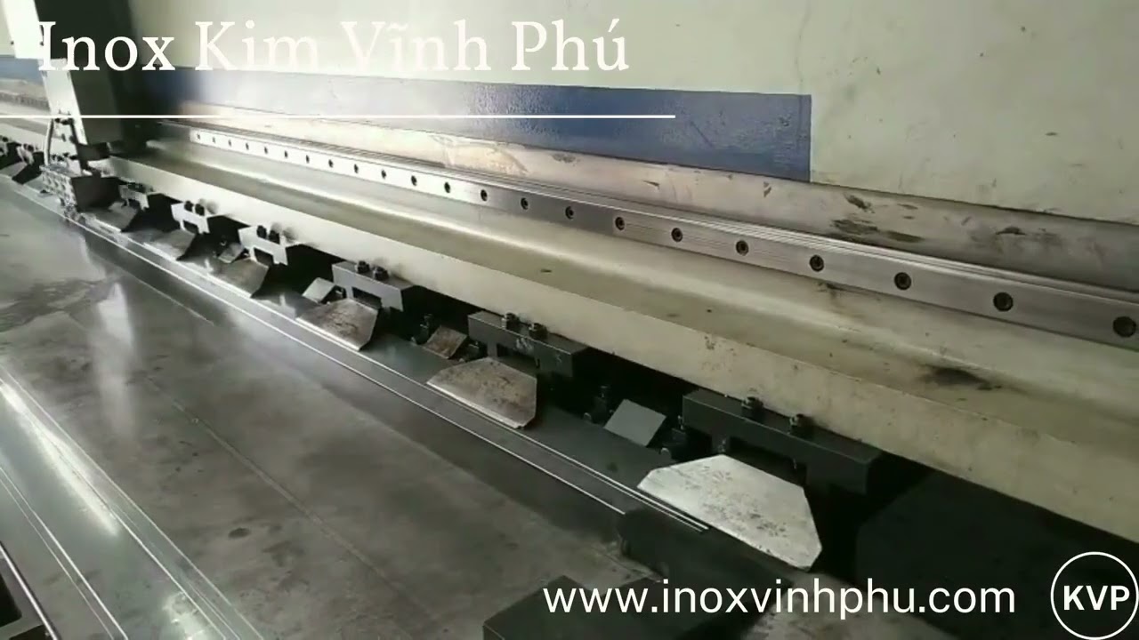 Gia công Inox bằng MÁY BÀO CNC nét, đẹp, chính xác đến từng mm | Inox Kim Vĩnh Phú