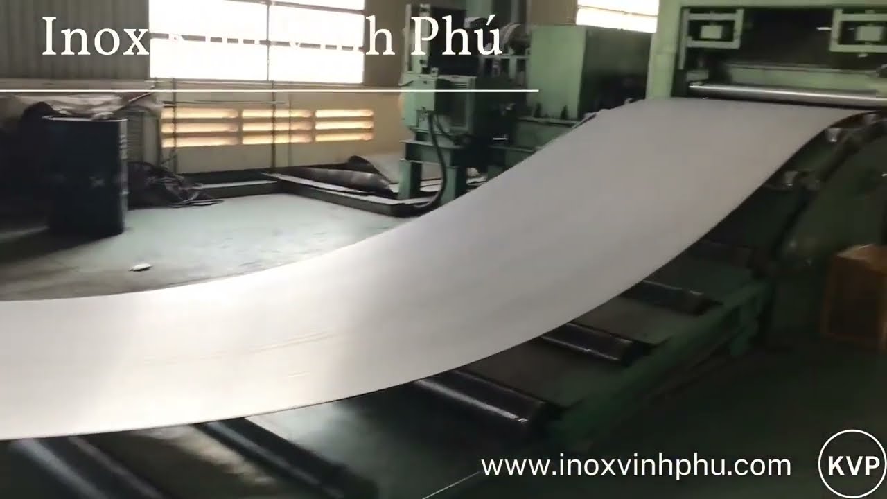 Cán cuộn inox, cắt tấm inox - Gia công theo yêu cầu | Inox Kim Vĩnh Phú