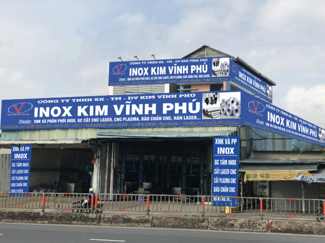 Ảnh trụ sở chính của công ty Inox Kim Vĩnh Phú