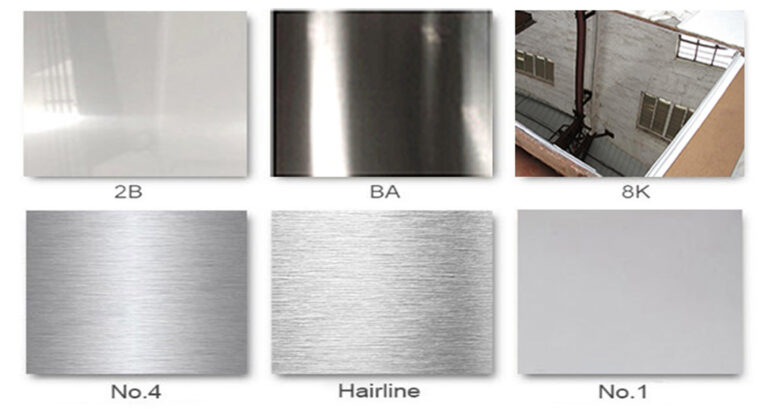 Các loại bề mặt inox phổ biến nhất hiện nay trên thị trường