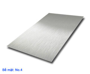 Tấm inox bề mặt No.4