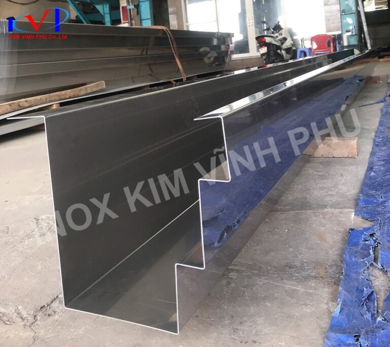 Bảng giá máng xối inox 304 gia công theo yêu cầu - Inox Kim Vĩnh Phú