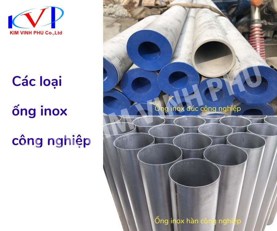 Các loại ống inox công nghiệp