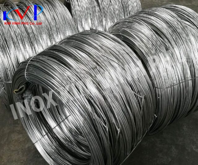 Dây inox 304 công nghiệp nhập khẩu giá rẻ - Inox Kim Vĩnh Phú