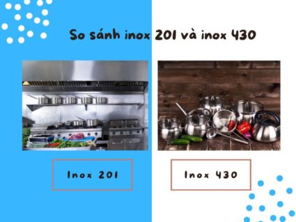 so sánh inox 201 và 430