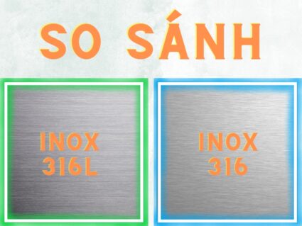 so sánh inox 316L và 316