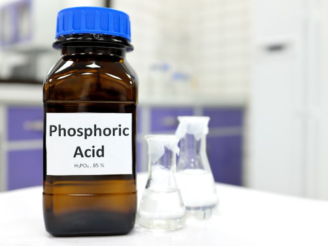 Làm sạch gỉ inox bằng Phosphoric Acid
