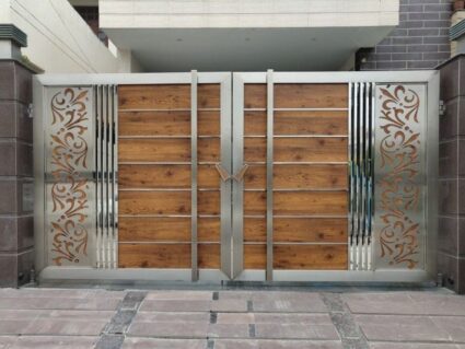Mẫu cổng inox đẹp nhất
