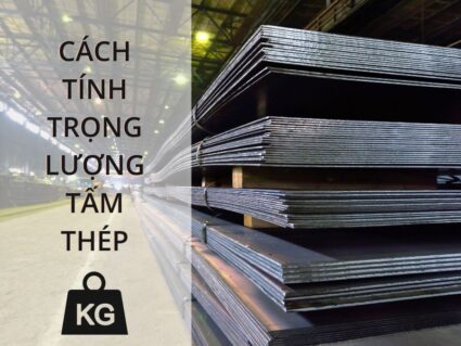 cách tính trọng lượng tấm thép