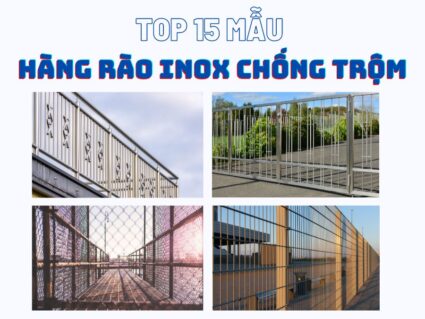 hàng rào inox chống trộm