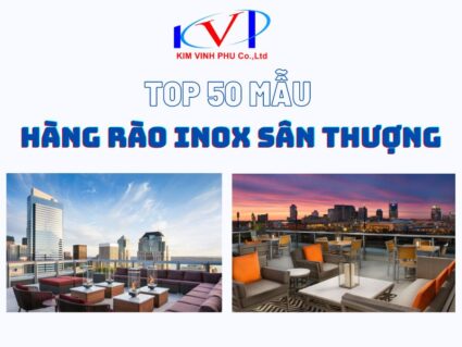 hàng rào inox sân thượng