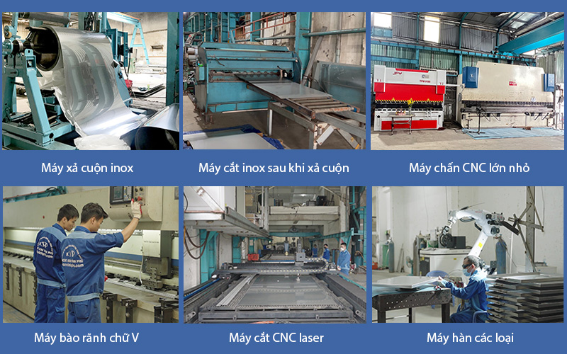Hệ thống máy móc CNC