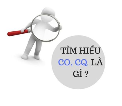 chung chi co cq la gi