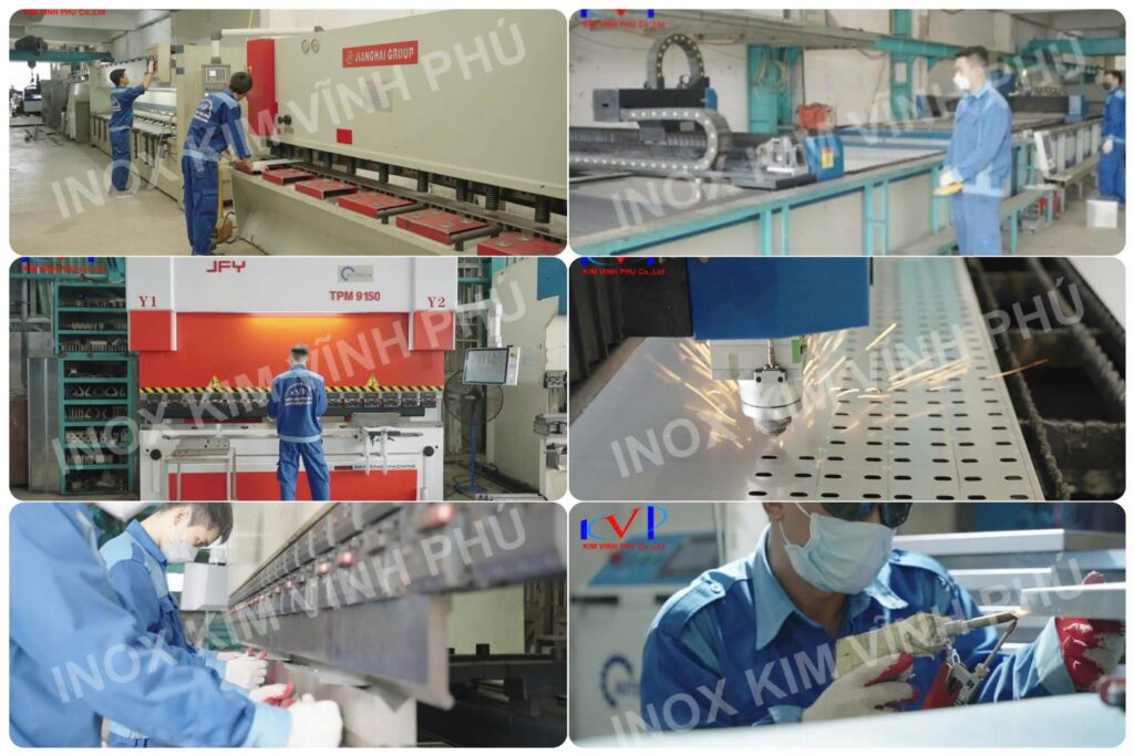 Gia công inox tại Inox Kim Vĩnh Phú