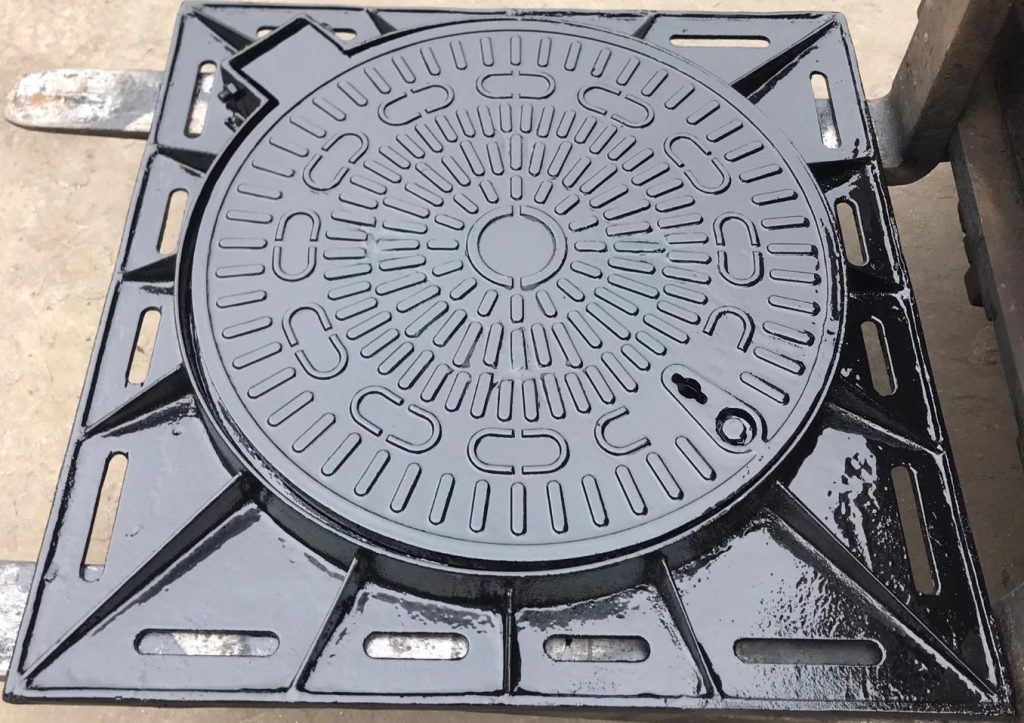 Nắp hố ga bằng gang