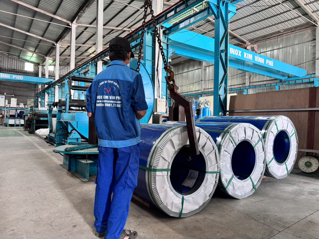 Inox Kim Vĩnh Phú là đơn vị cung cấp inox cuộn hàng đầu tại Bình Dương