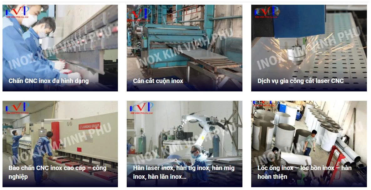 Gia công inox không đúng quy trình làm cho inox bị cong vênh, sản phẩm không đảm bảo chất lượng