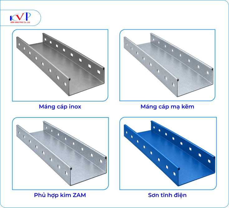 So sánh máng cáp inox, mạ kẽm, ZAM, sơn tĩnh điện 1 Ảnh minh họa vật liệu máng cáp inox, mạ kẽm, ZAM, sơn tĩnh điện
